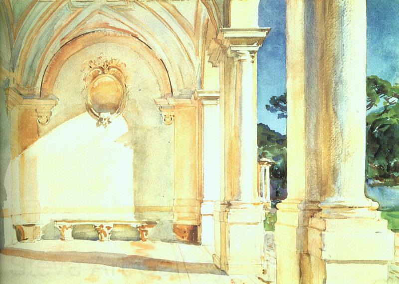 John Singer Sargent Villa Falconieri Spain oil painting art